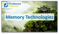 Memory Technologies video title slide
