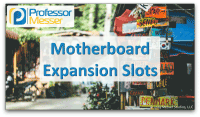 Motherboard Expansion Slots video title slide