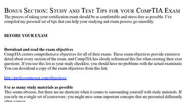 Professor Messer's CompTIA A+ 220-901 Pop Quiz Collection