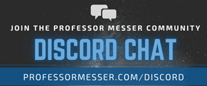 Join the Professor Messer Discord