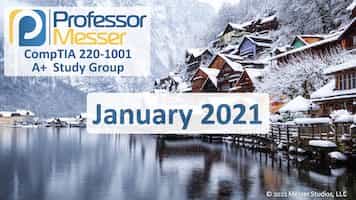 January 2021 Study Group video title slide