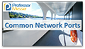 Common Network Ports video title slide