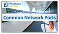 Common Network Ports video title slide