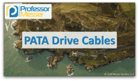 PATA Drive Cables video title slide