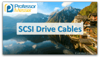 SCSI Drive Cables video title slide