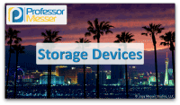 Storage Devices video title slide