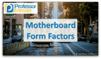 Motherboard Form Factors video title slide