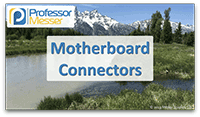 Motherboard Connectors video title slide