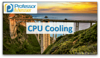 CPU Cooling video title slide