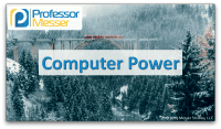 Computer Power video title slide