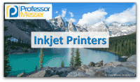 Inkjet Printers video title slide