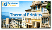Thermal Printers video title slide