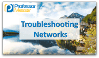 Troubleshooting Networks video title slide