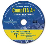 Professor Messer's CompTIA A+ 220-701 and 220-702 Training Course