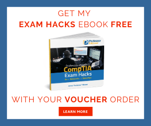 Get my Exam Hacks eBook Free with your Voucher Order