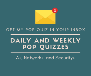 Join my Pop Quiz Mailing Lists