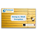 Strong vs. Weak Encryption – CompTIA Security+ SY0-401: 6.2 Strong vs. Weak Encryption – CompTIA Security+ SY0-401: 6.2