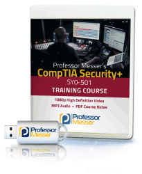 Professor Messer's Downloadable CompTIA Security+ SY0-501 Training Course