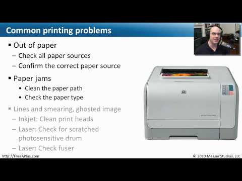 CompTIA A+ 220-702: 1.5 - Troubleshooting Printer Problems - Professor ...