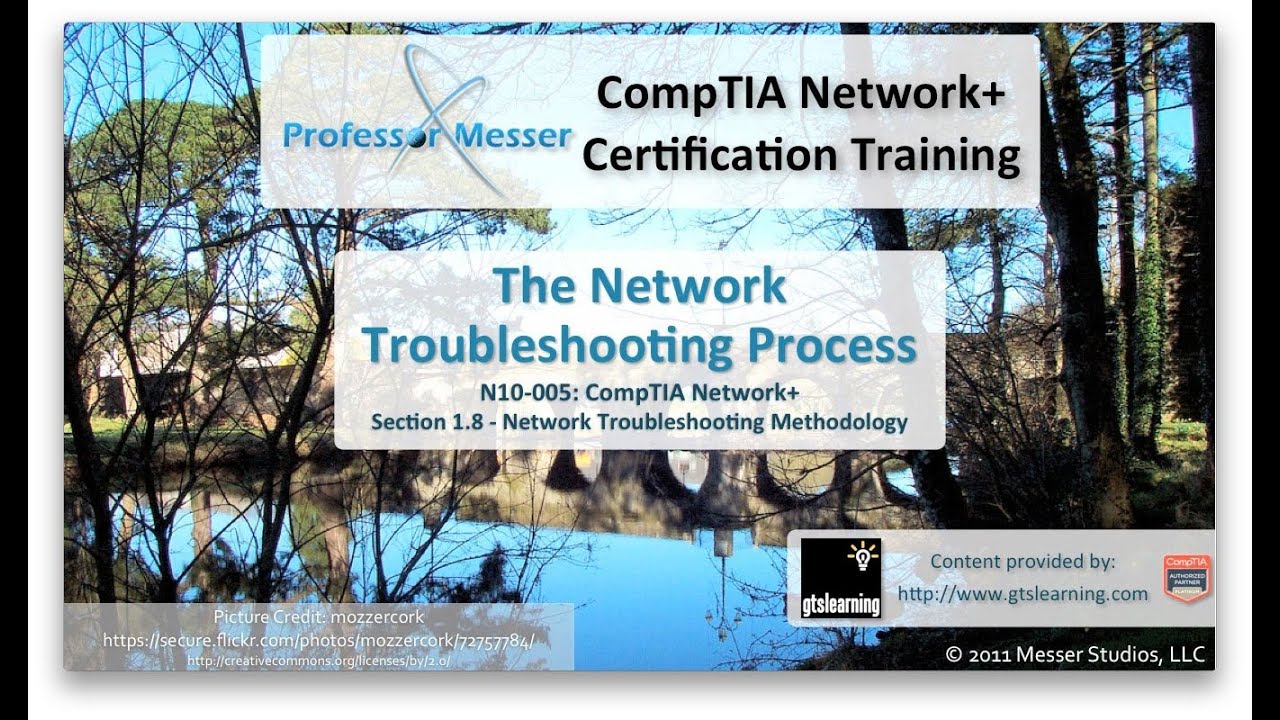 CompTIA Network+ N10-005: 1.8 - The Network Troubleshooting Process ...