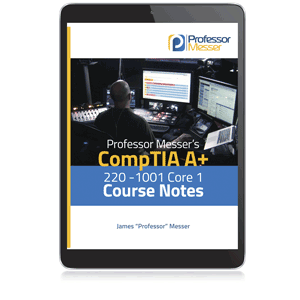 Tablet with Core 1 Course Notes