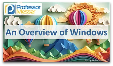 An Overview of Windows title slide