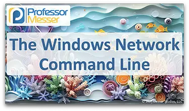 The Windows Network Command Line title slide