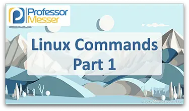 Linux Commands Part 1 title slide