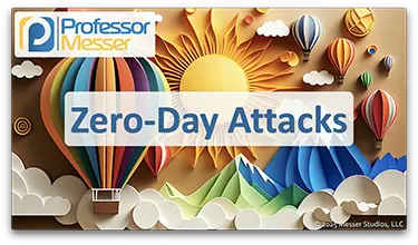 Zero-Day Attacks title slide