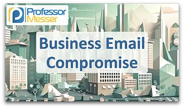 Business Email Compromise title slide
