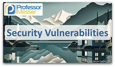 Security Vulnerabilities title slide