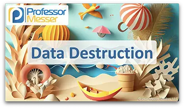 Data Destruction title slide