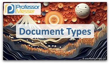 Document Types title slide