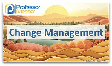 Change Management title slide