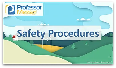 Safety Procedures title slide