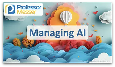 Managing AI title slide