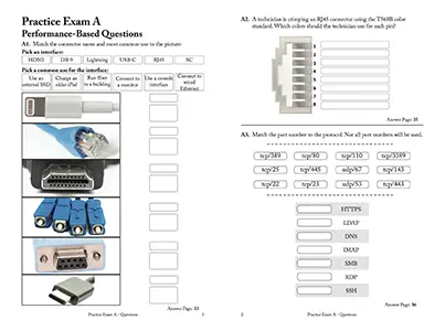220-1201 Practice Exams book page sample