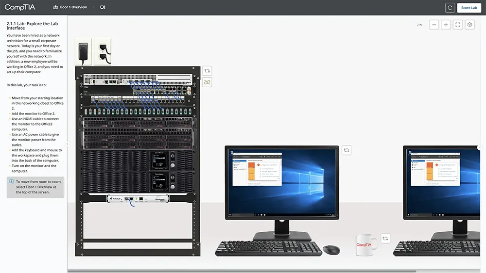 220-1201 CertMaster Study intro page