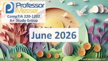 June 2026 A+ Core 1 Study Group title slide