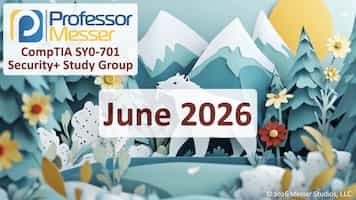 June 2026 Security+ Study Group title slide
