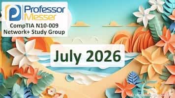 July 2026 Network+ Study Group title slide