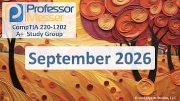 September 2026 A+ Core 2 Study Group title slide